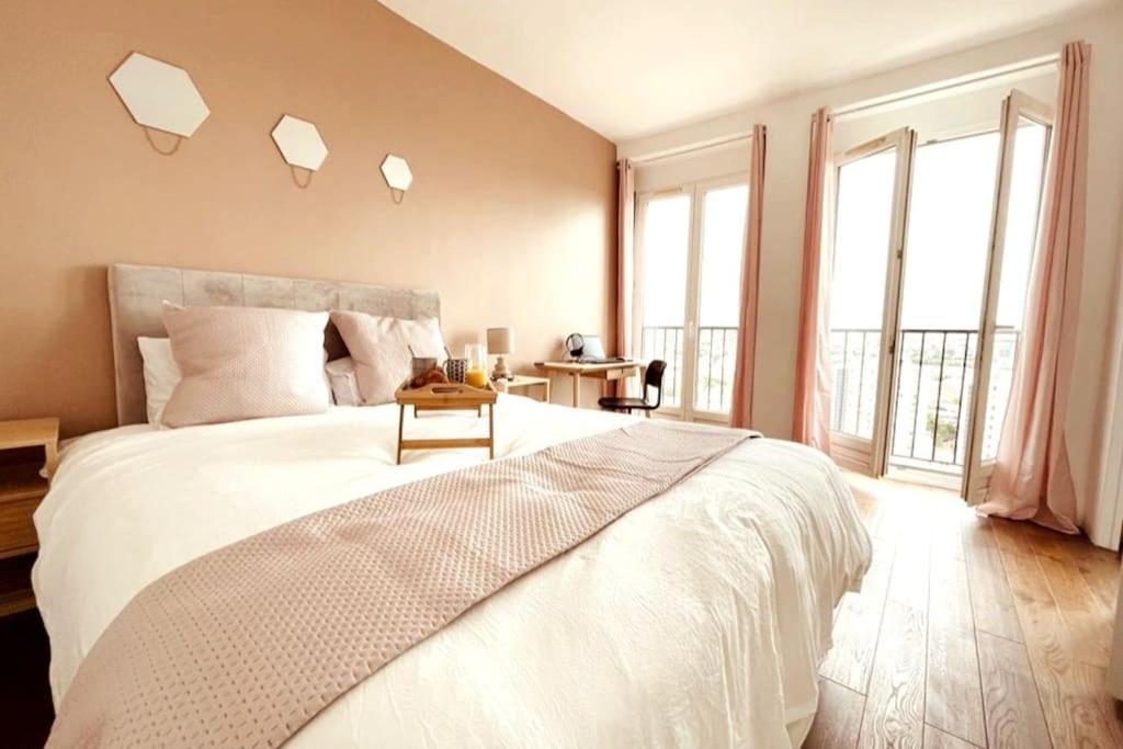 Ferienwohnung Ciel De Paris : Vue Tour Eiffel Choisy-le-Roi Exterior foto
