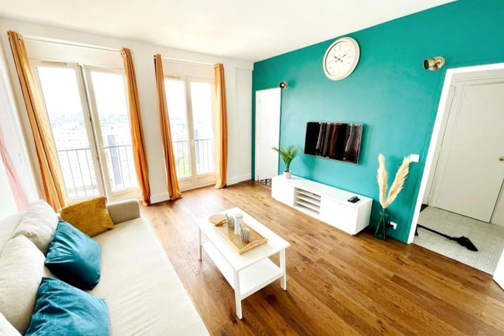 Ferienwohnung Ciel De Paris : Vue Tour Eiffel Choisy-le-Roi Exterior foto