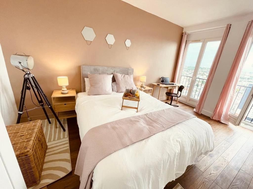 Ferienwohnung Ciel De Paris : Vue Tour Eiffel Choisy-le-Roi Exterior foto